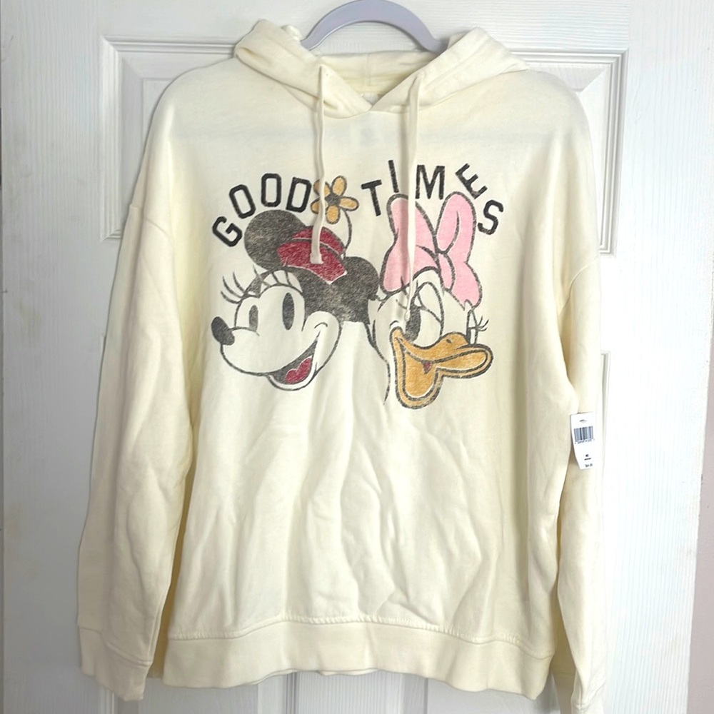 Minnie and Daisy Duck Disney Sweatshirt (NWT)